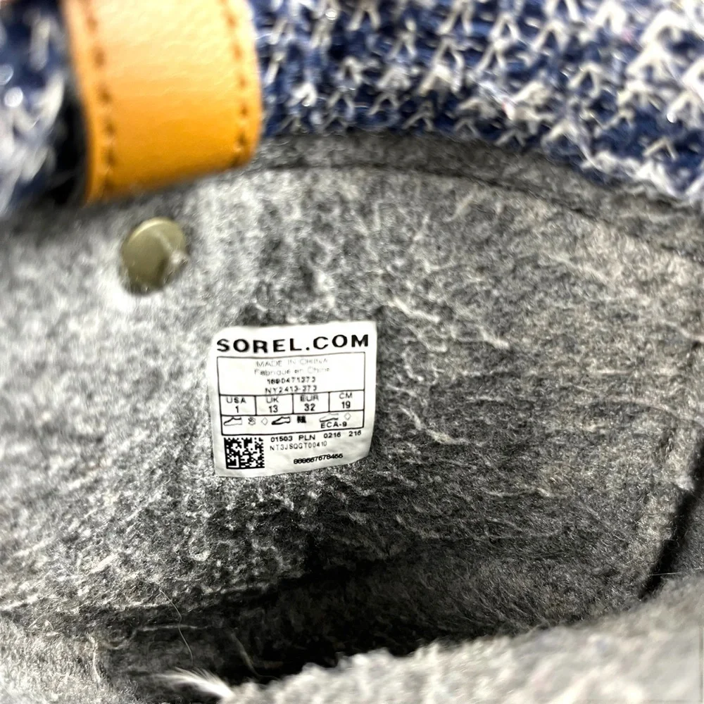 Sorel Boots Youth 1 Brown Joan of Arctic Lined Waterproof Winter Duck Boots